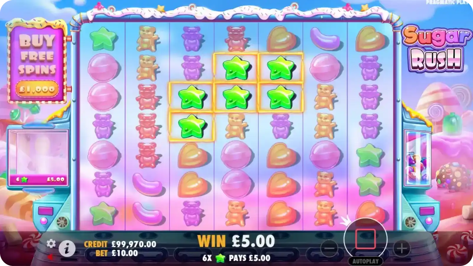 Sugar Rush Cascading Tumble
